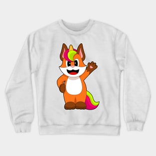 Fox Unicorn Crewneck Sweatshirt